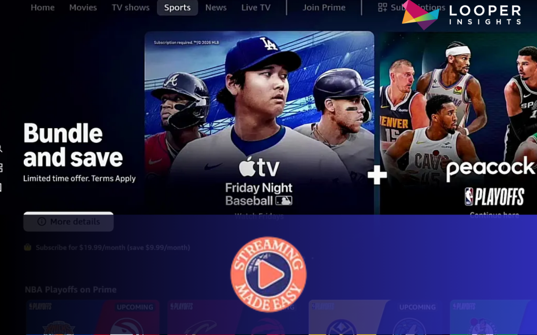 NBA Playoffs 2026: How Peacock, Prime Video and ESPN Competed for Home Screen Visibility